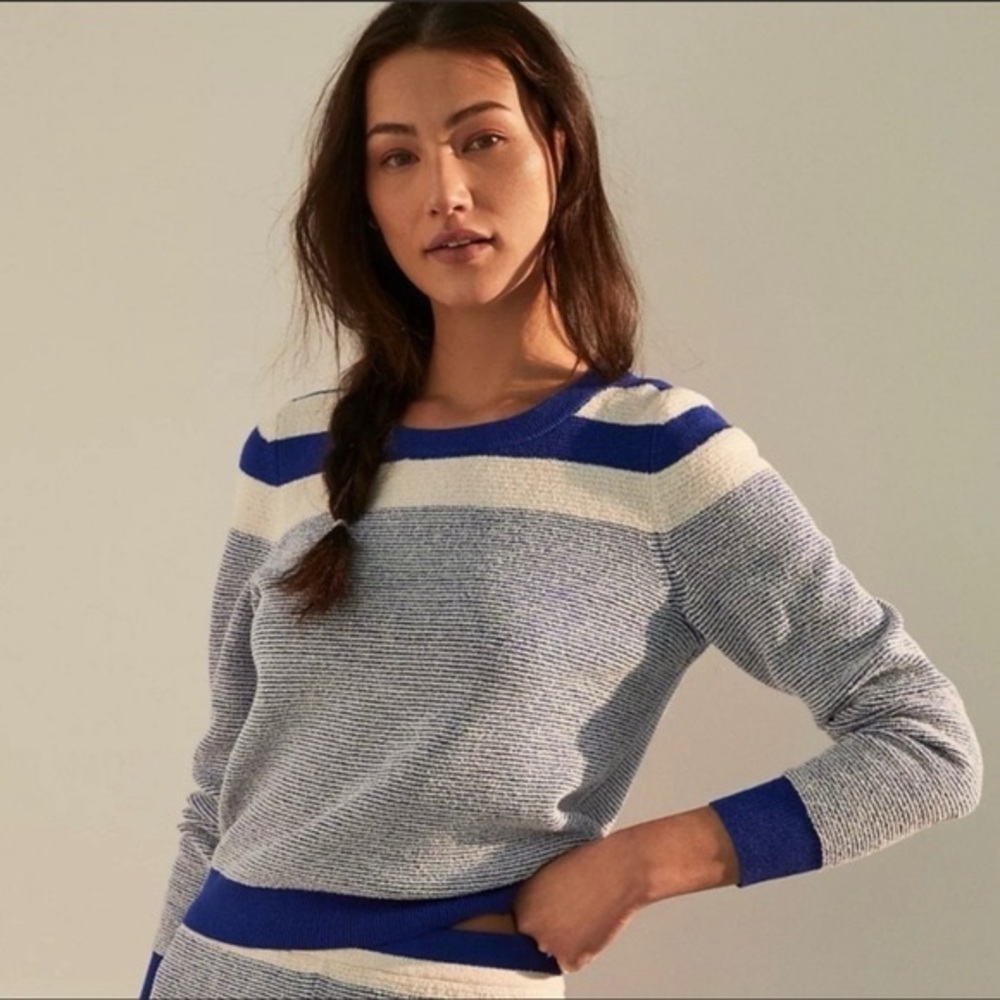 Anthropologie Maeve Paulina Striped Sweater